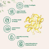 Micro Ingredients Vegan Omega-3 Softgels close-up