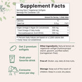 Micro Ingredients Vegan Omega-3 Softgels packaging