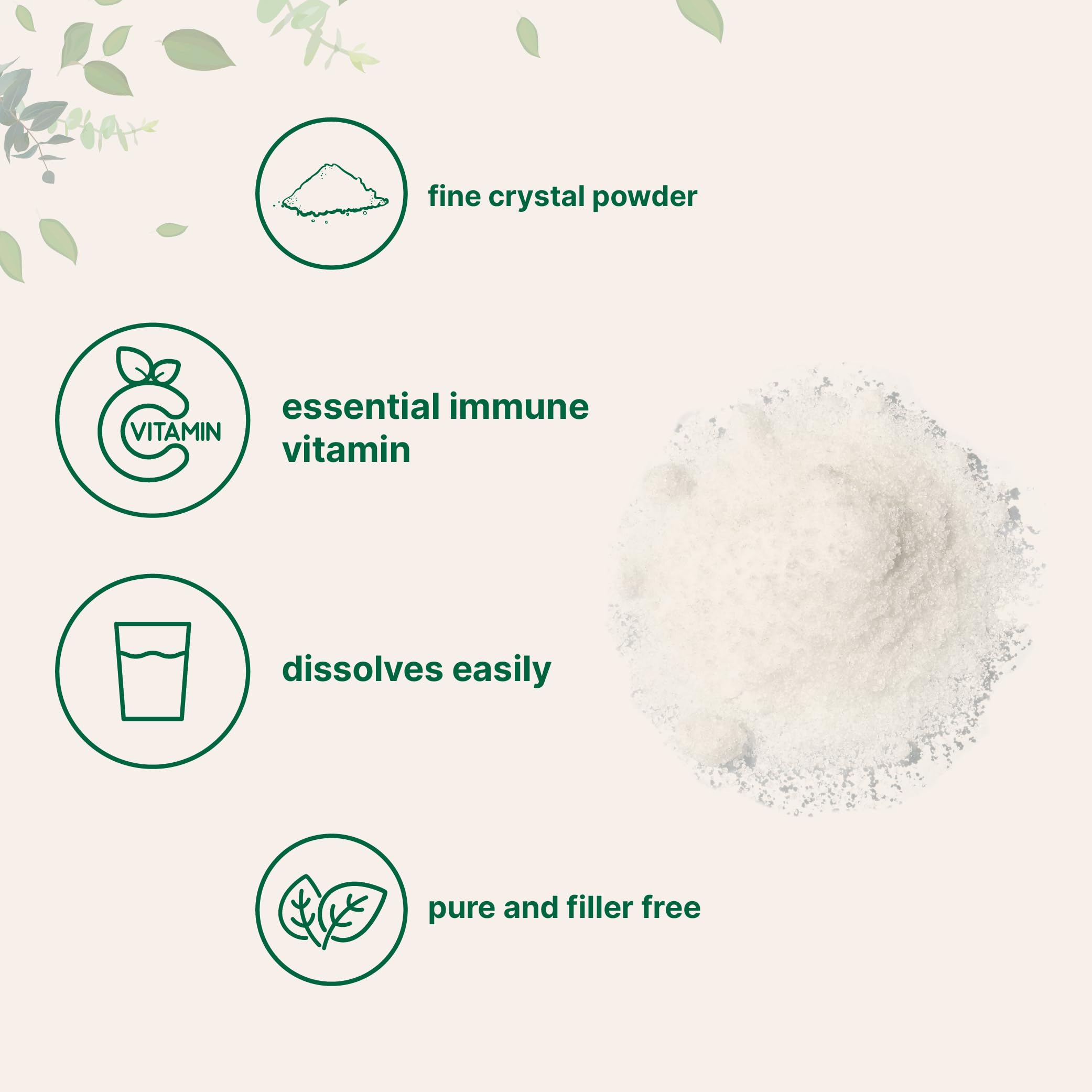 Micro Ingredients Vitamin C Powder in a smoothie