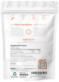 Micro Ingredients Vitamin D3 Plus MK7 K2 softgels in pouch