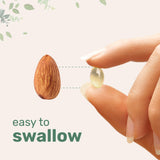 Micro Ingredients Vitamin E Softgels lifestyle scene with a glass of water