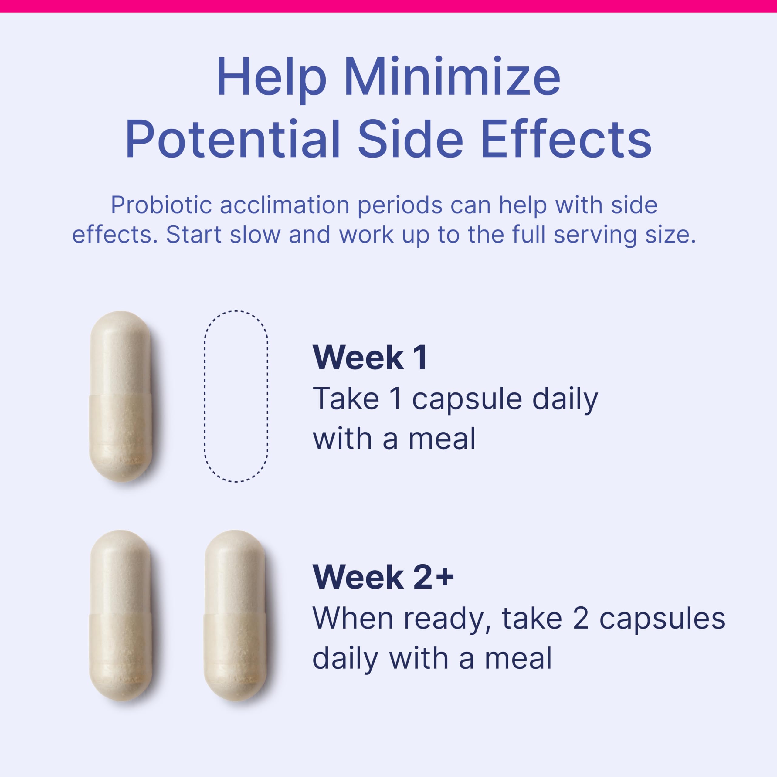 Microbiome Labs Daily Probiotic Capsules 40g opened bottle