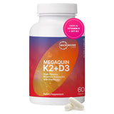 Microbiome Labs MegaQuinD3 Vitamin D3 + K2 Supplement front view