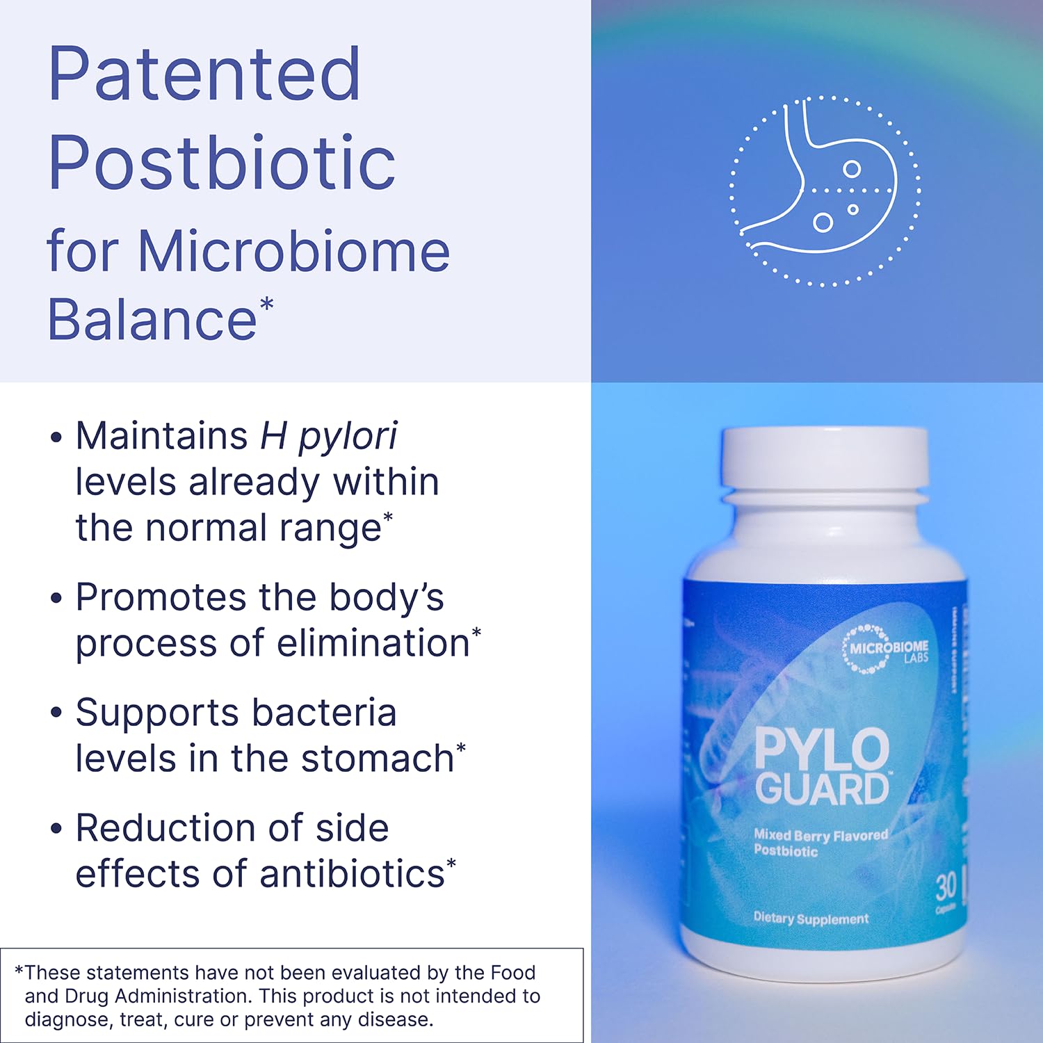 Microbiome Labs Probiotic Supplement 30g capsule close-up