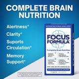 Microbiome Plus Focus Formula capsules in a hand