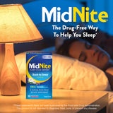 MidNite Back to Sleep 1.5 mg side view of packaging