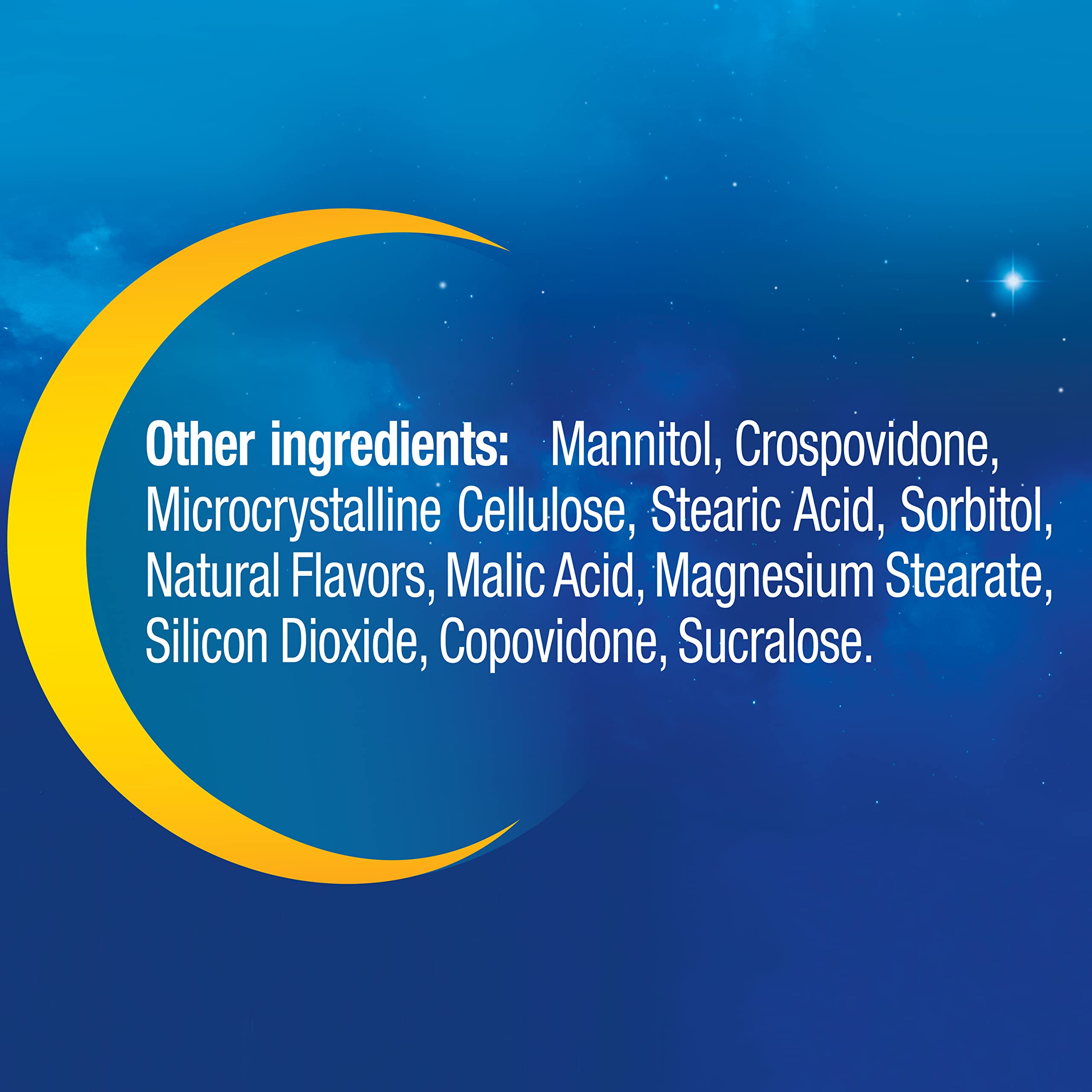 MidNite Back to Sleep 1.5 mg tablets in a travel setting