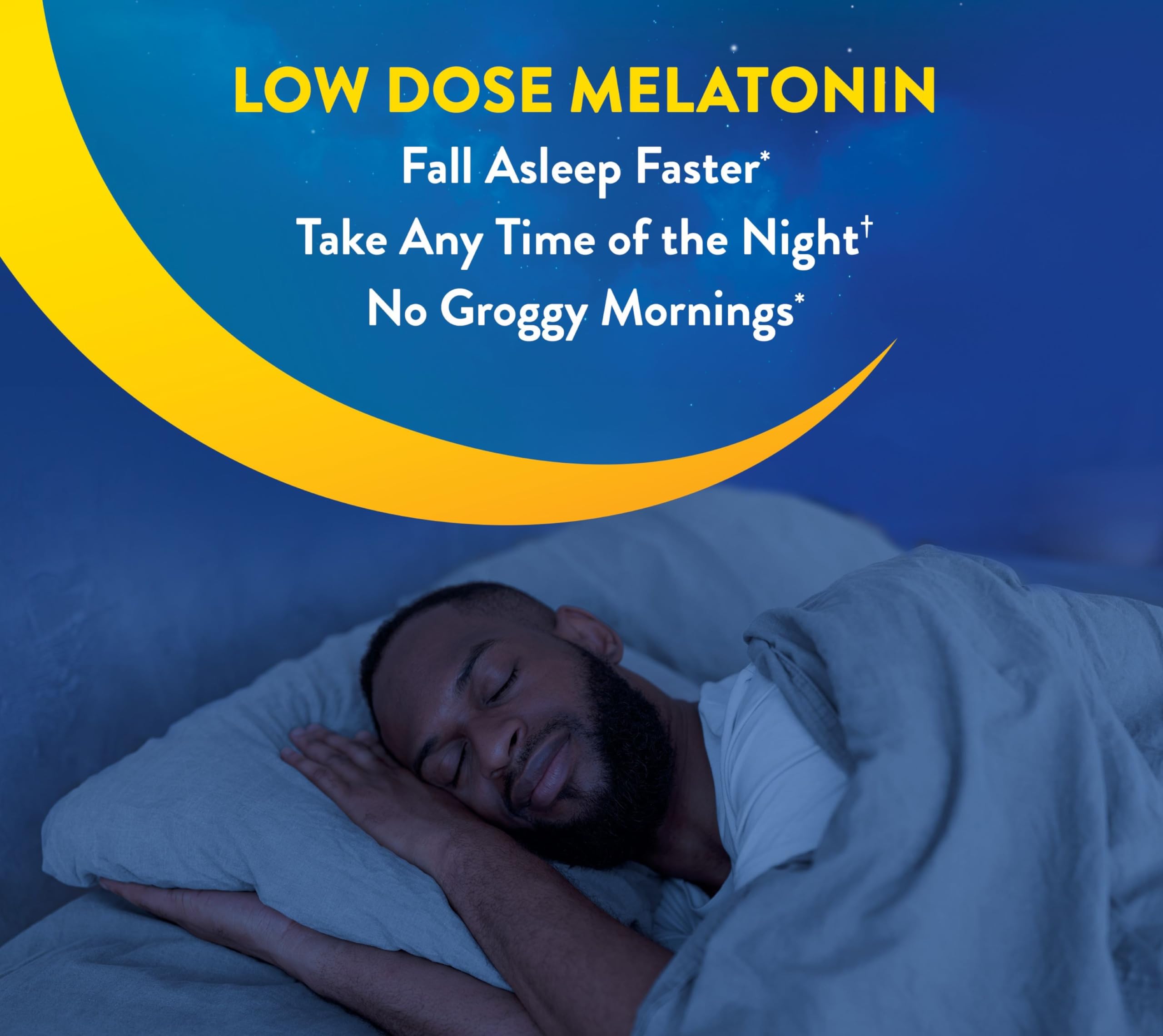 MidNite Back to Sleep 1.5 mg tablets on a wooden surface