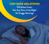 MidNite Back to Sleep 1.5 mg tablets on a wooden surface