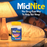 MidNite Deep Sleep gummies close-up of individual gummy
