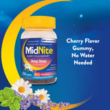MidNite Deep Sleep gummies in a bowl