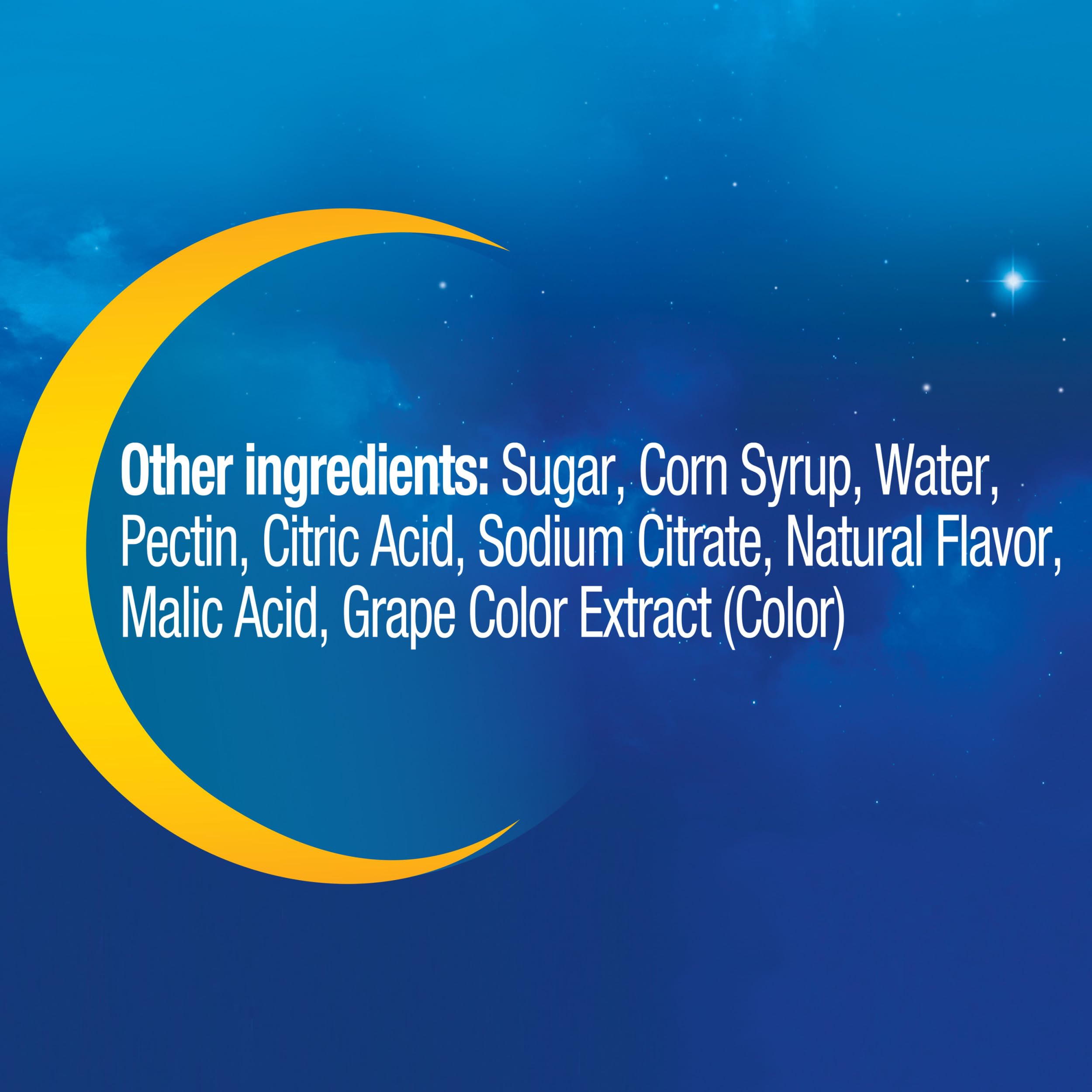 MidNite Deep Sleep gummies with a glass of water