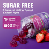 Migcopat 20-in-1 Magnesium Gummies on a kitchen counter