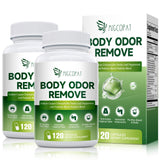 Migcopat Body Deodorizing Supplement 600mg chlorophyll capsules front view