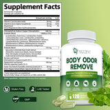 Migcopat Body Deodorizing Supplement bottle with 120 capsules