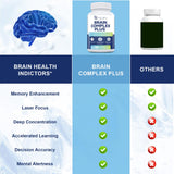Migcopat Brain Supplement Capsules on a wooden table