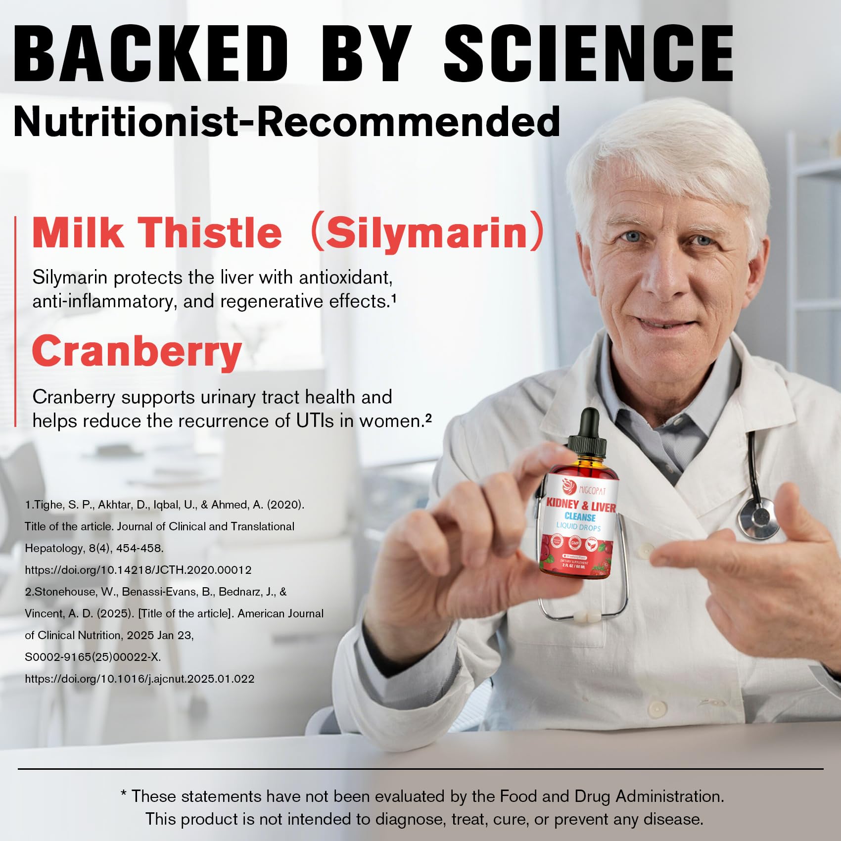 Migcopat Cranberry & Milk Thistle Herbal Drops lifestyle scene