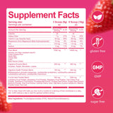 Migcopat daily Supplement 358g side view with ingredients list