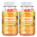 Migcopat Daily Wellness Gummies for Women front view, pineapple flavour