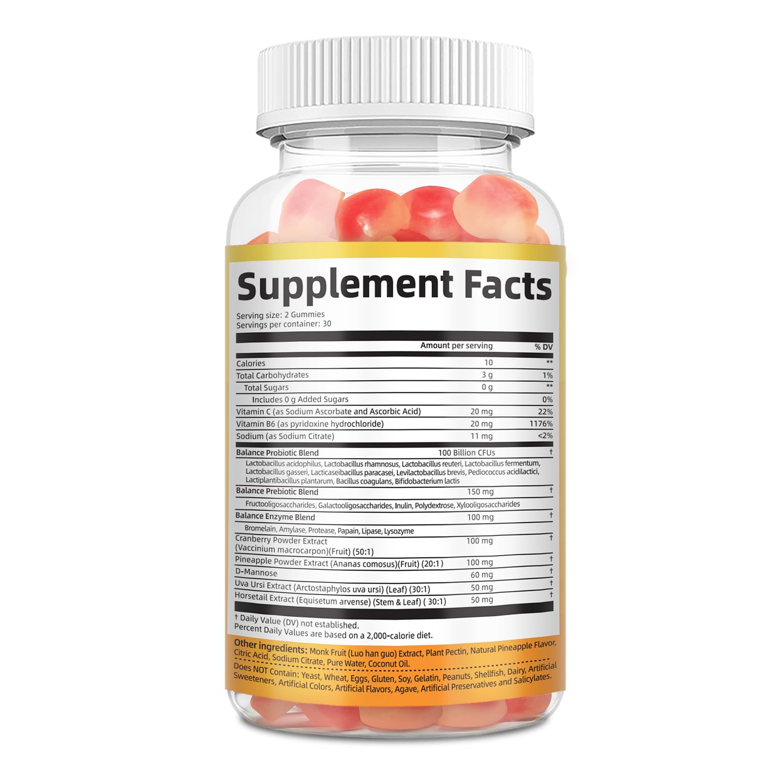 Migcopat Daily Wellness Gummies for Women open bottle with gummies