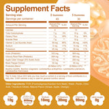 Migcopat Dietary Fibre Gummies mixed fruit flavours close-up