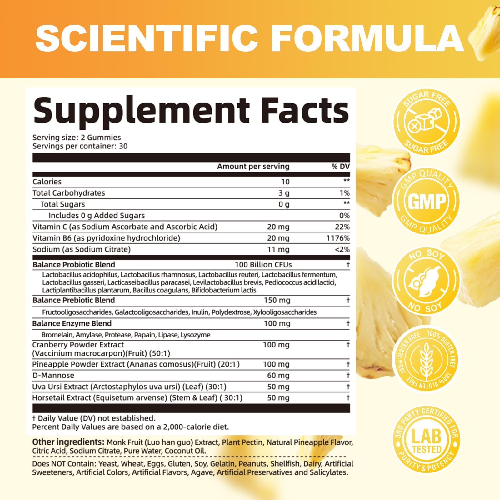 Migcopat Feminine Balance Gummies packaging side view