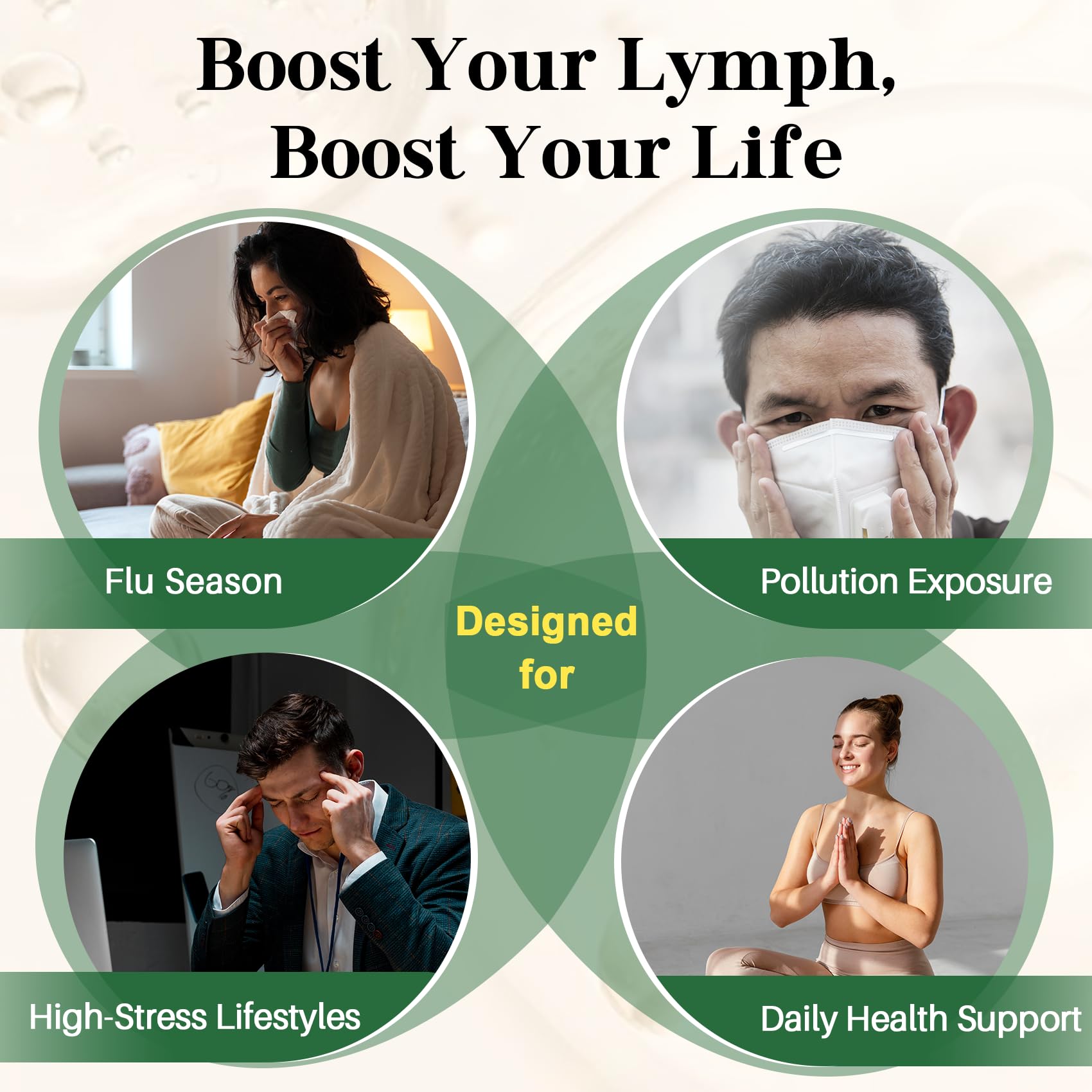 Migcopat Lymphatic Drainage Drops 290g with measuring dropper