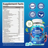 Migcopat Men's Multivitamin Gummies natural berry flavour close-up
