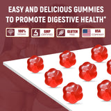 Migcopat Sugar-Free Fiber Gummies in a hand, showcasing size