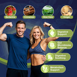 Migcopat Synbiotic Probiotic Supplement 80 Billion CFU label close-up