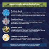 Migcopat Synbiotic Probiotic Supplement 80 Billion CFU with measuring spoon