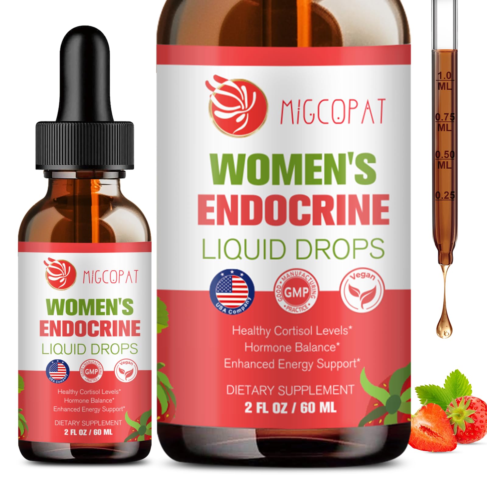 Migcopat Women's Endocrine Superfood Supplement 100g front view
