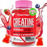 Mightnes Creatine Monohydrate Gummies front view packaging