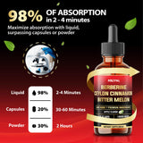 MILIVOL Berberine Liquid Drops label details