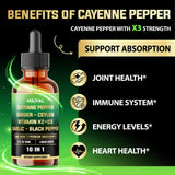 MILIVOL Cayenne Pepper Liquid Drops lifestyle scene