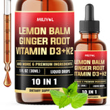 MILIVOL Lemon Balm Tincture 3300mg front view