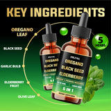 MILIVOL Oregano Oil Drops ingredients list