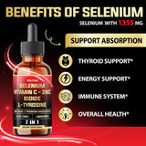 MILIVOL Selenium Liquid Drops 30ml with measuring dropper