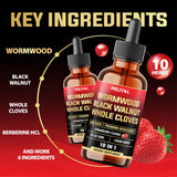 MILIVOL Wormwood Liquid Drops ingredients list