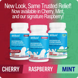 Milkaid Lactase Chewable Tablets 100g close-up of tablets