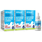 Milkaid Lactase Drops 34g front view with packaging