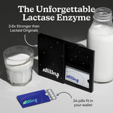 Milky Lactose Intolerance Pills in a lifestyle setting