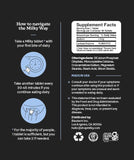 Milky Lactose Intolerance Pills packaging dimensions