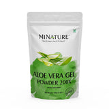 minature Aloe Vera Gel Powder 200x 100g front view