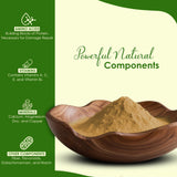 minature Aloe Vera Leaf Powder 100g fine powder close-up