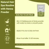 minature Amla Powder 100g with henna for hair