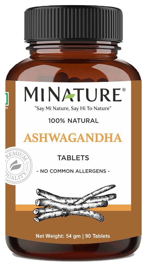 minature Ashwagandha Tablets front view packaging