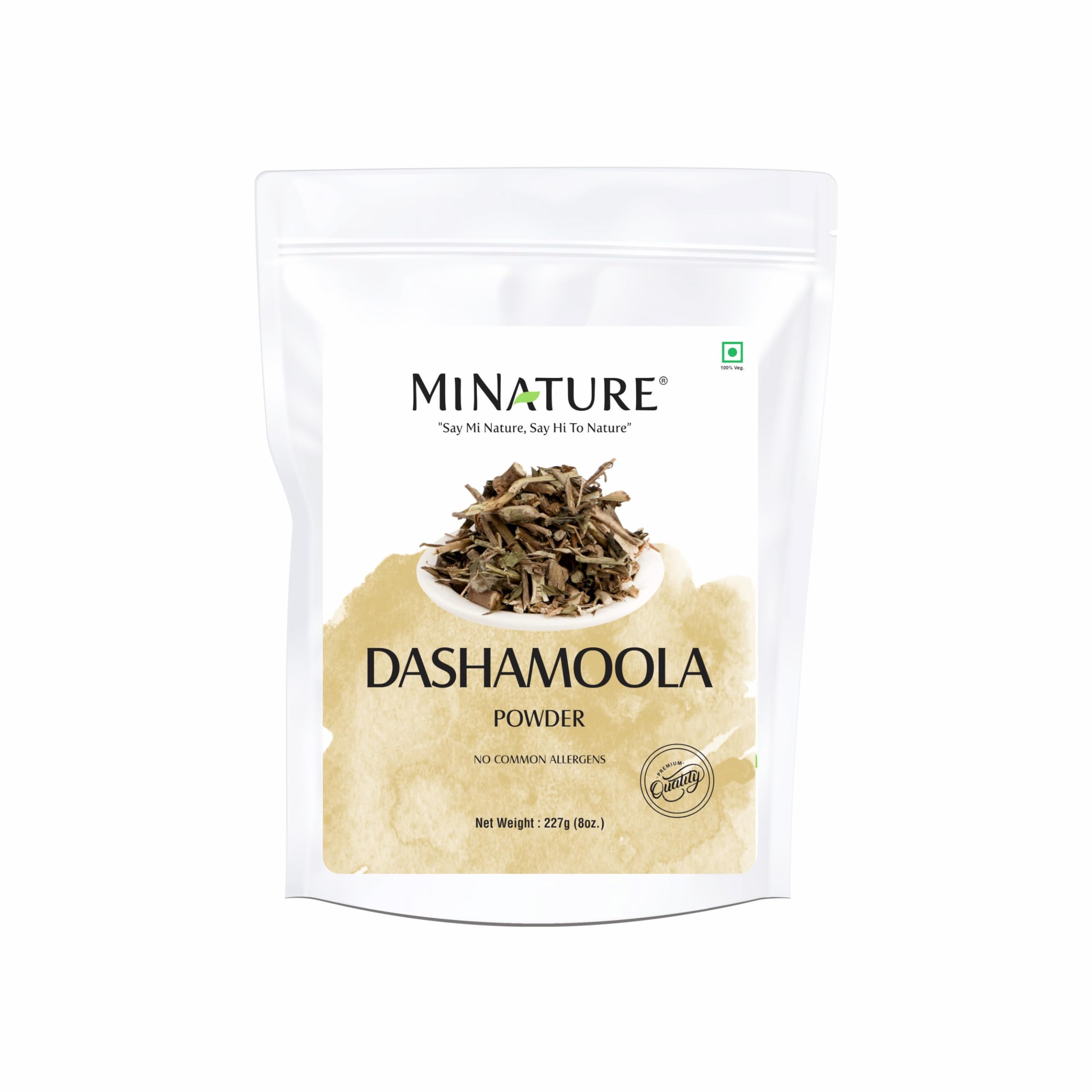 minature Dashamoola Herbal Powder 227g front view