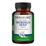 minature Moringa Seed Powder 1000mg supplement front view
