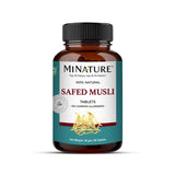 minature Safed Musli Tablets packaging side view